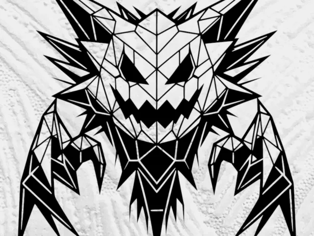 Geometric Low Poly Haunter