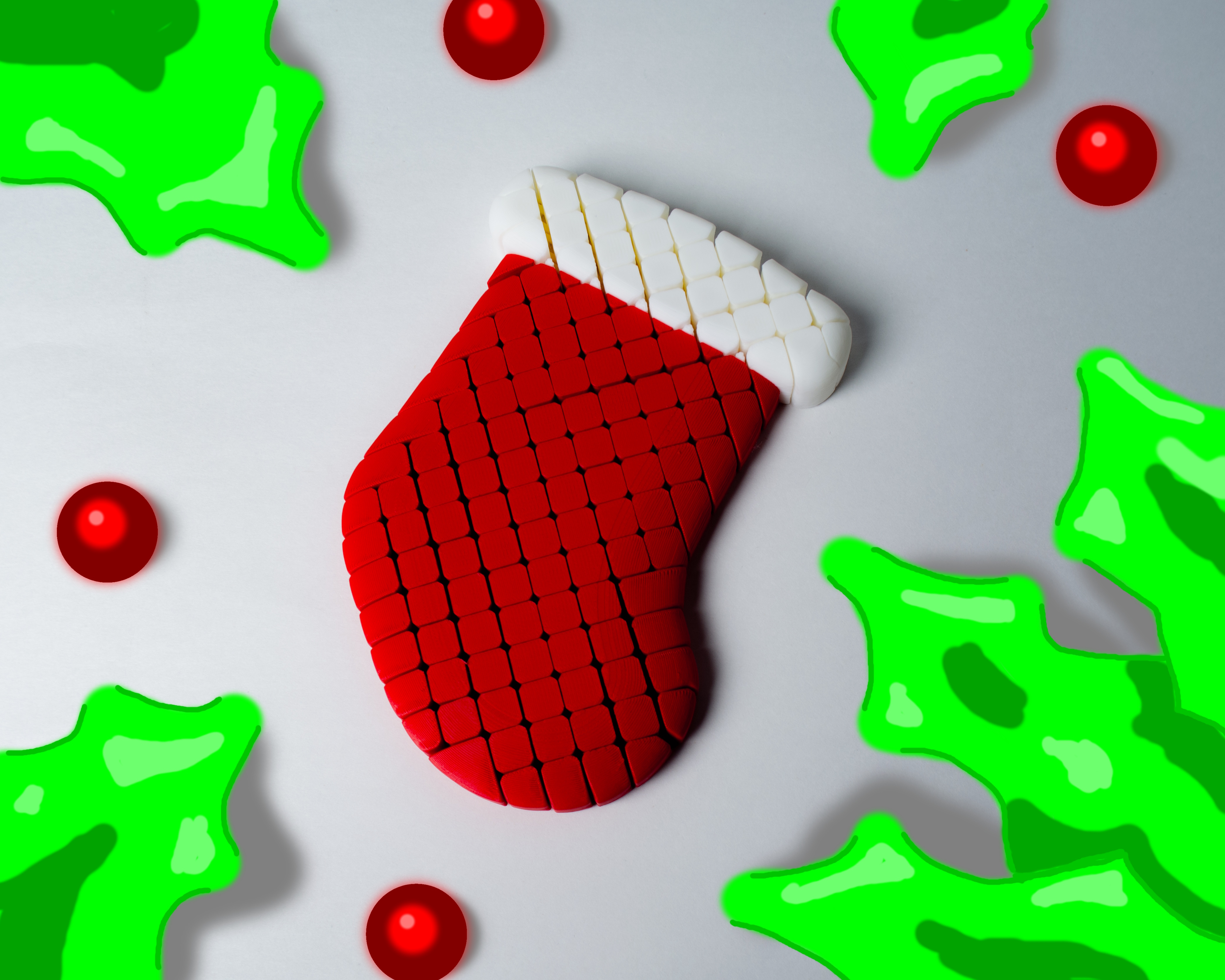 Floppy Stocking - Articulating Christmas Stocking — miniatura 2