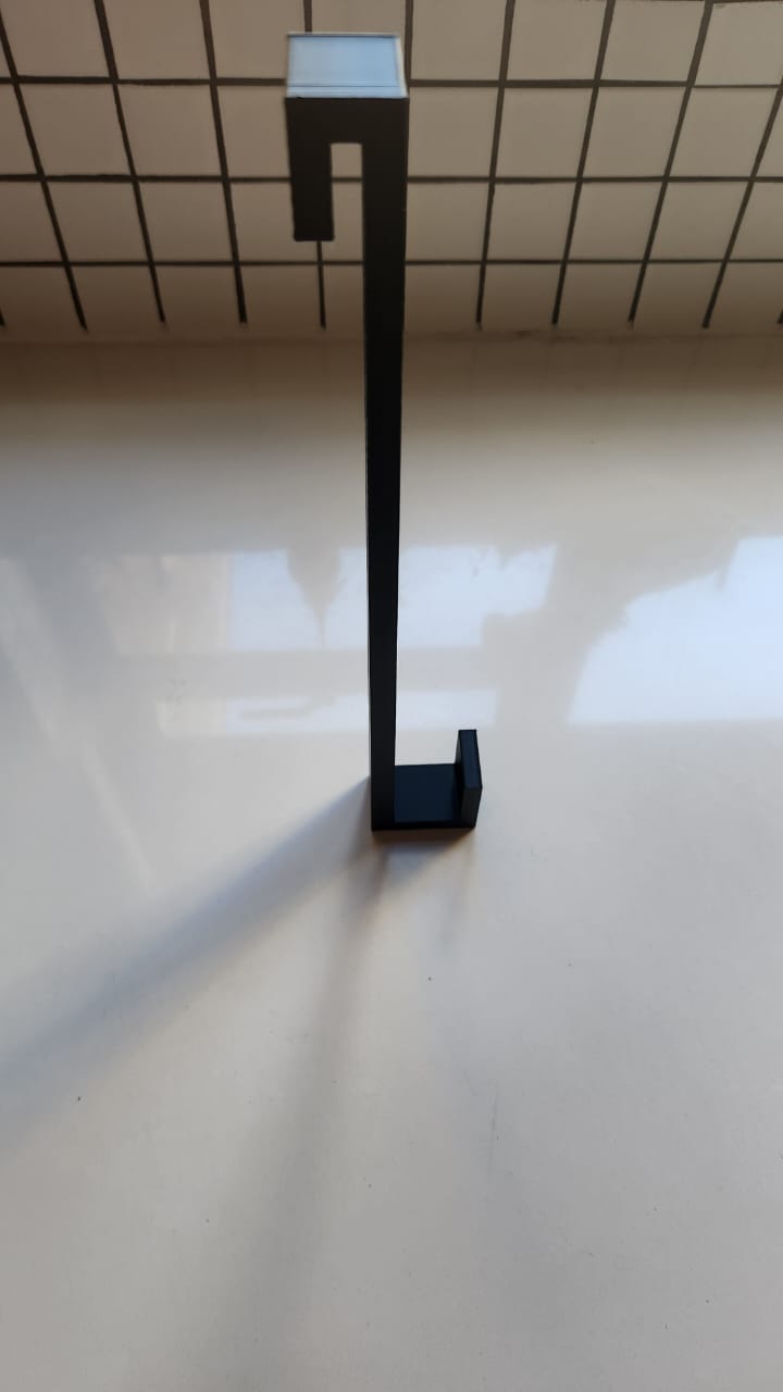 Glass shower Towel hook