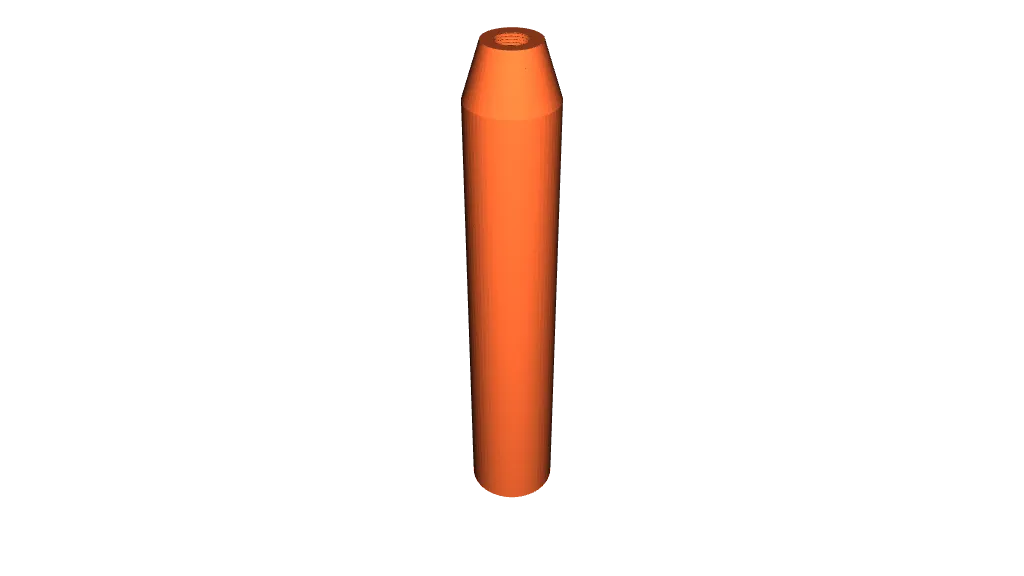 shot suppressor with M12x1 internal thread by BažusLab | Download free ...