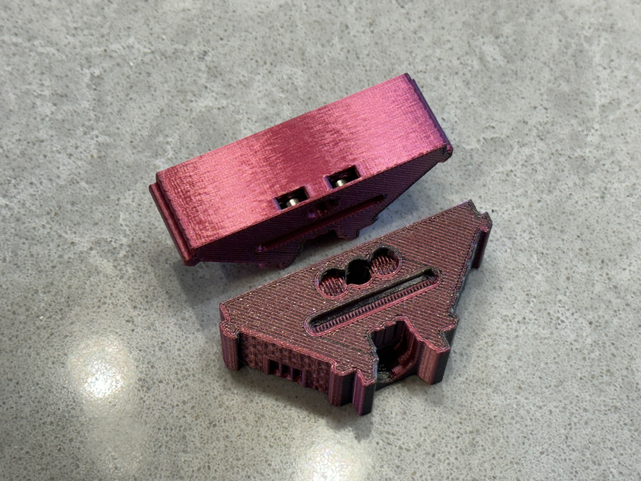 Upgraded slider for Dracula's Tower Puzzle Box 3D model thumbnail