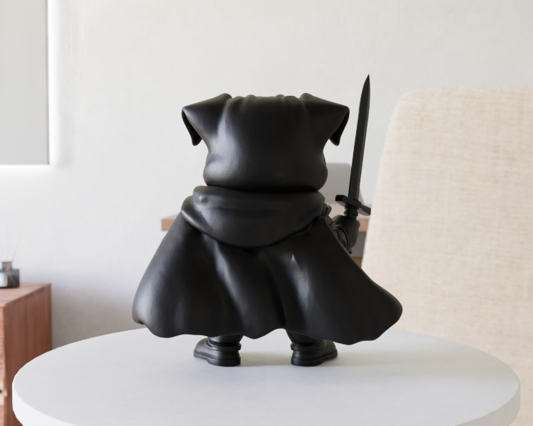 Pug with Sword and Shield — miniatura 6