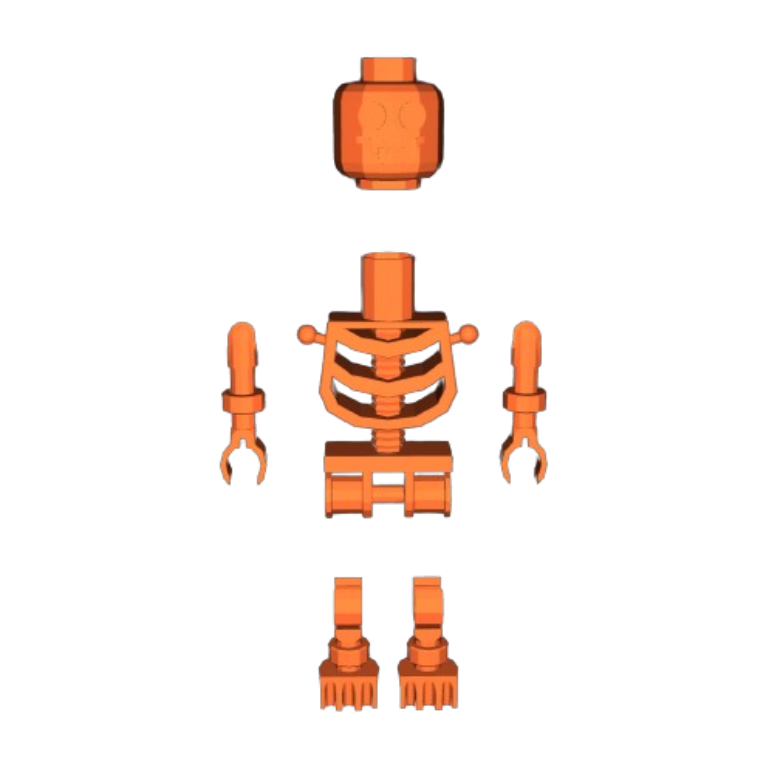 LEGO Skeleton (All piece) by xniirooh | Download free STL model ...