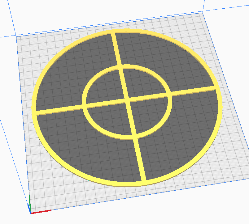 Delta printer leveling test