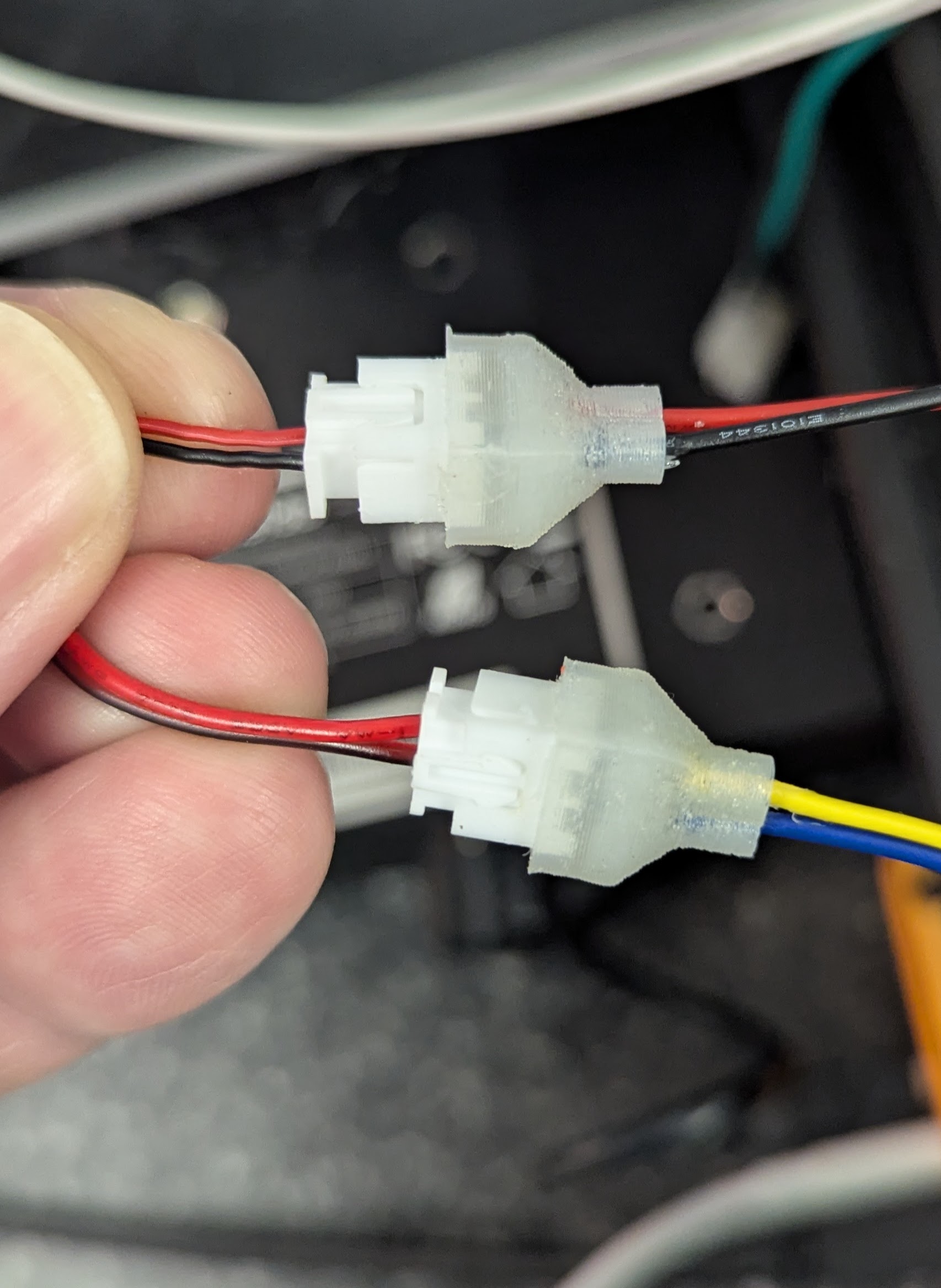 JST-XH 2-pin boot for male connector