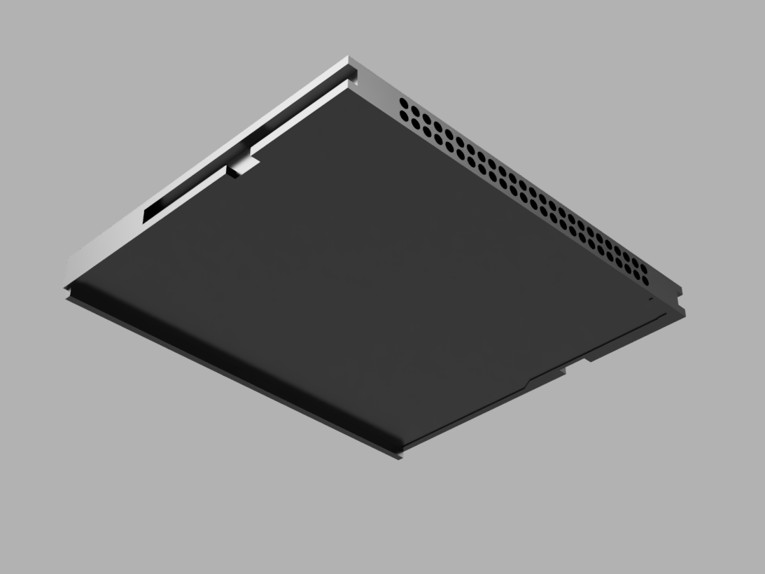 CompactFlash (CF) Memory Card by galshemesh Download free STL model