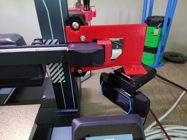 Webcam mount for Neptune 4 Pro