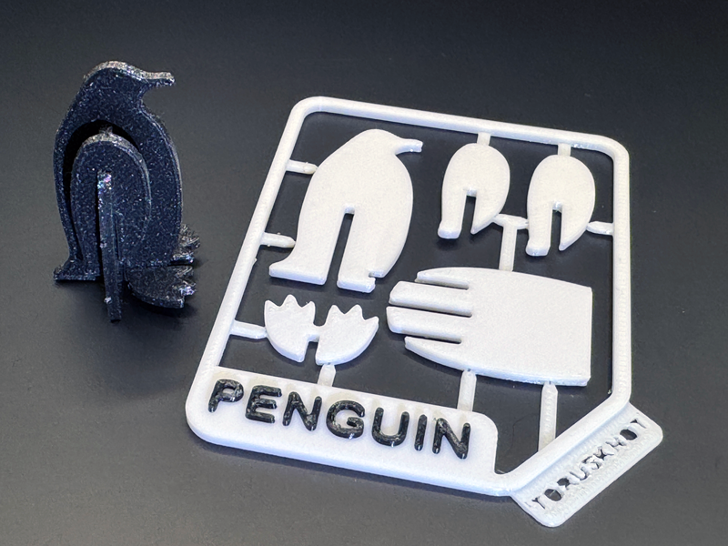 Cute Penguin Kit Card