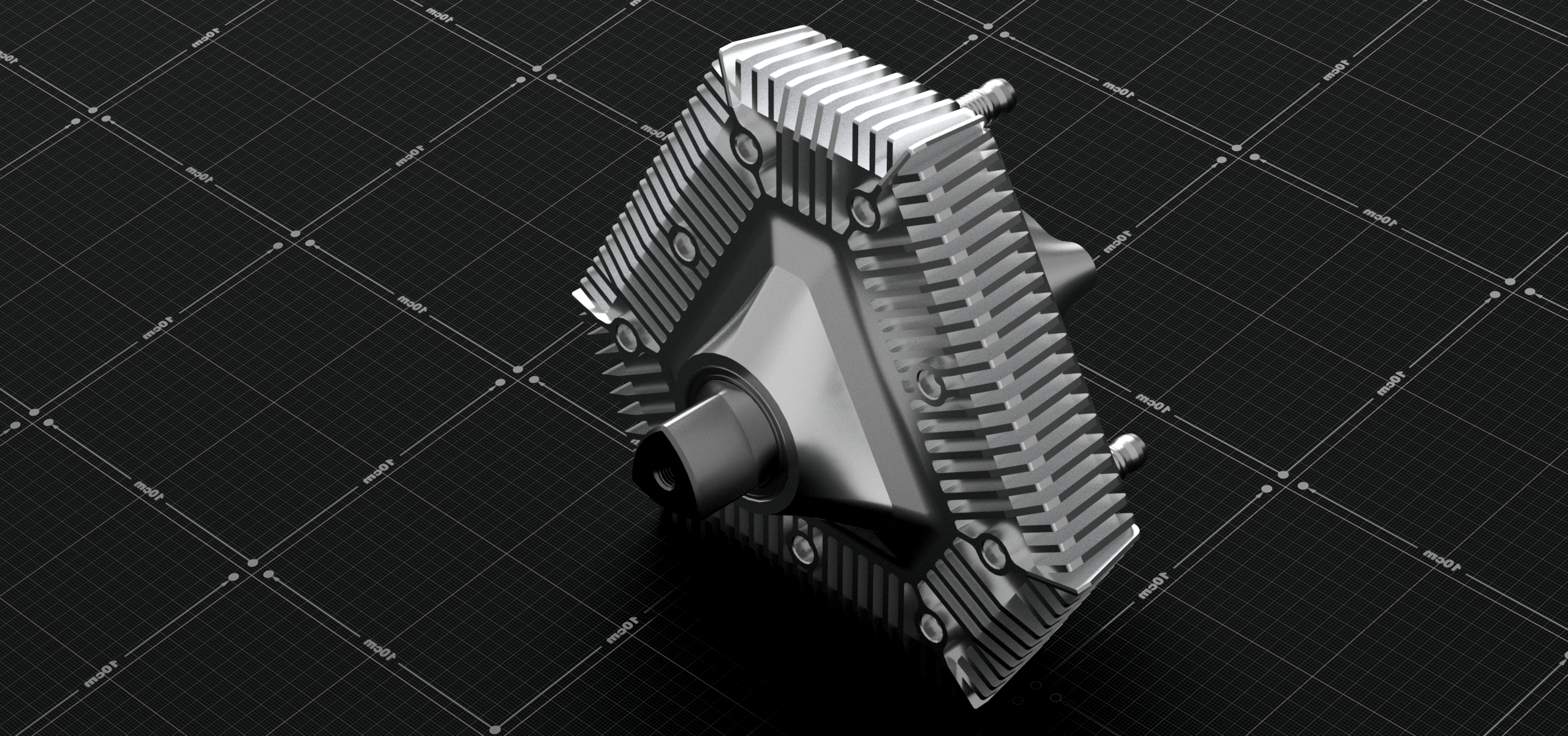Miniatura 2 do modelo 3D Liquid Piston Engine