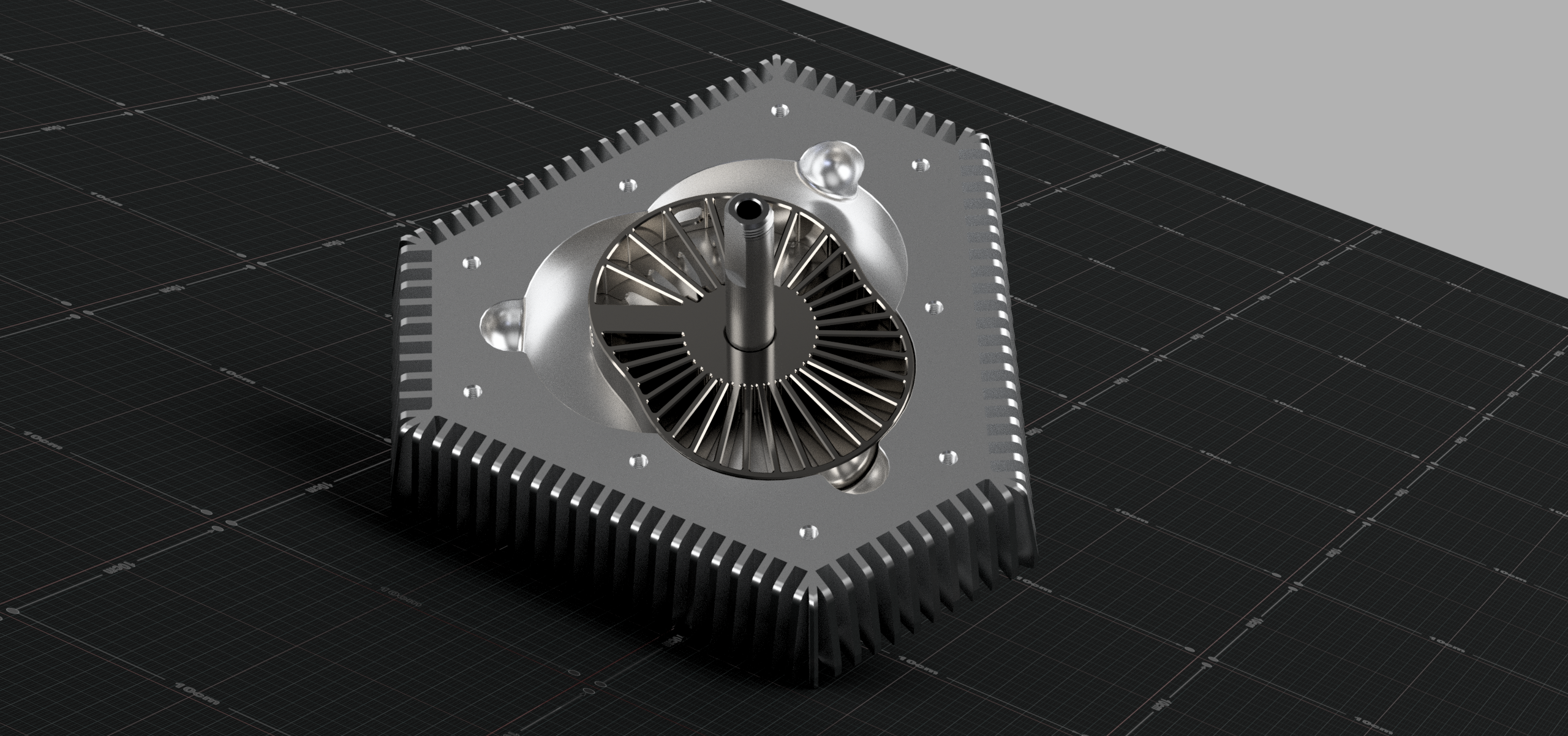 Miniatura 3 do modelo 3D Liquid Piston Engine