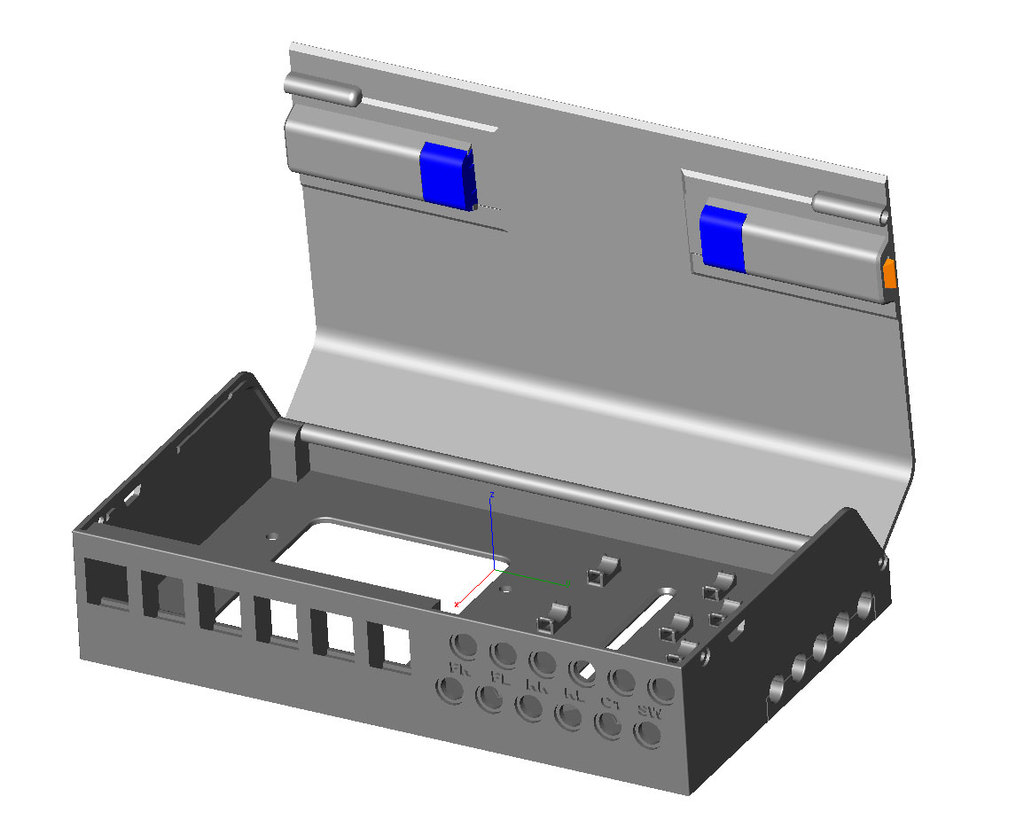 AV wall mount break-out box with Keystone and Banana Jacks