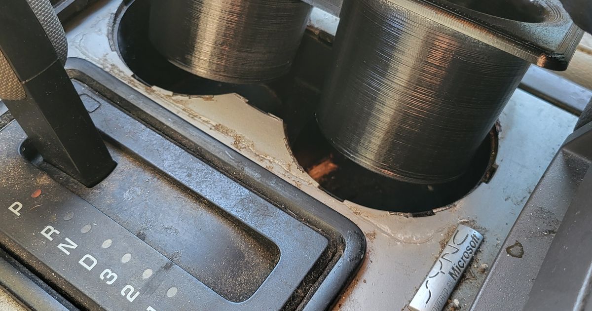 2010 Ford Expedition Cup Holder Insert by Odinson | Download free STL
