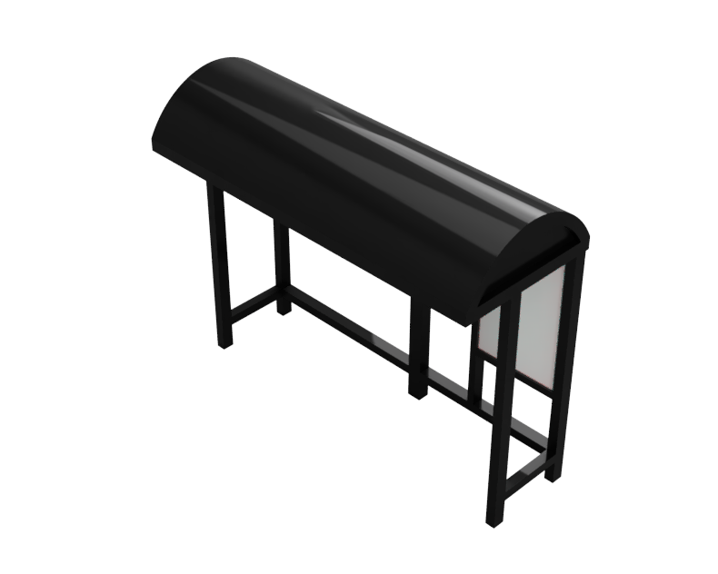 Bus Stop Shelter by Tyler Nielsen | Download free STL model ...