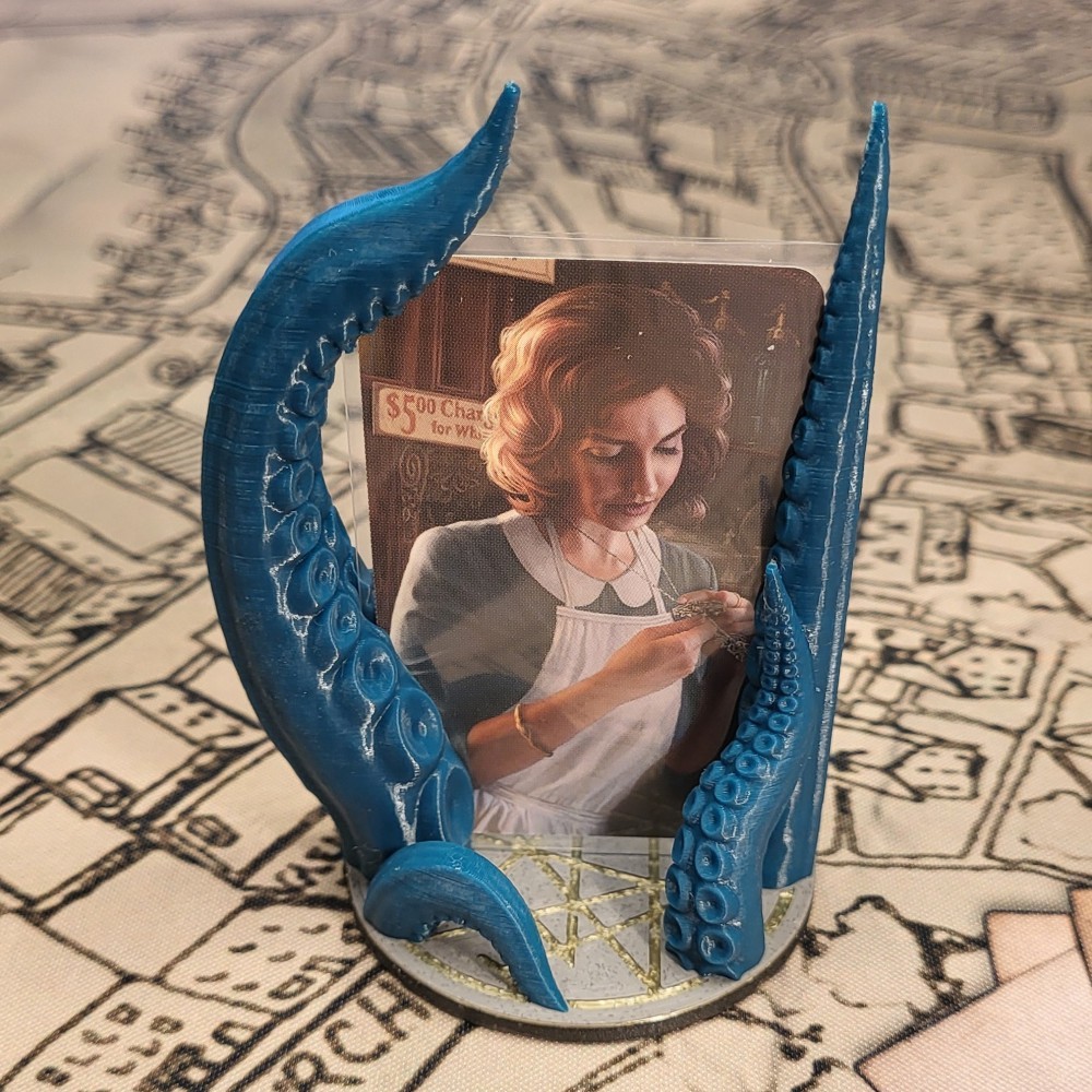 Arkham Horror LCG: Investigator Stand + Octopus Arms + Tentacles