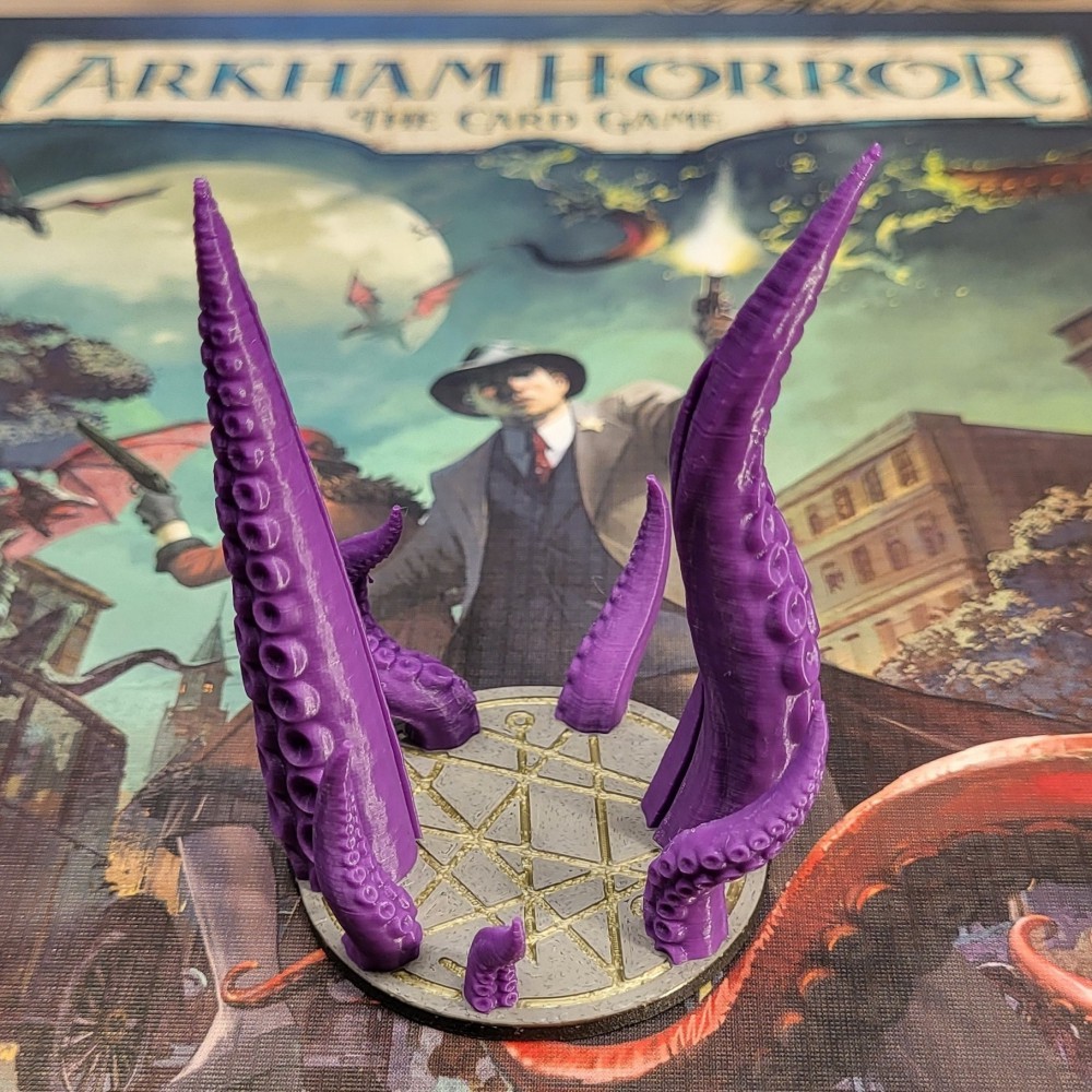 Arkham Horror LCG: Investigator Stand + Octopus Arms by Spinodal_Zeugma ...
