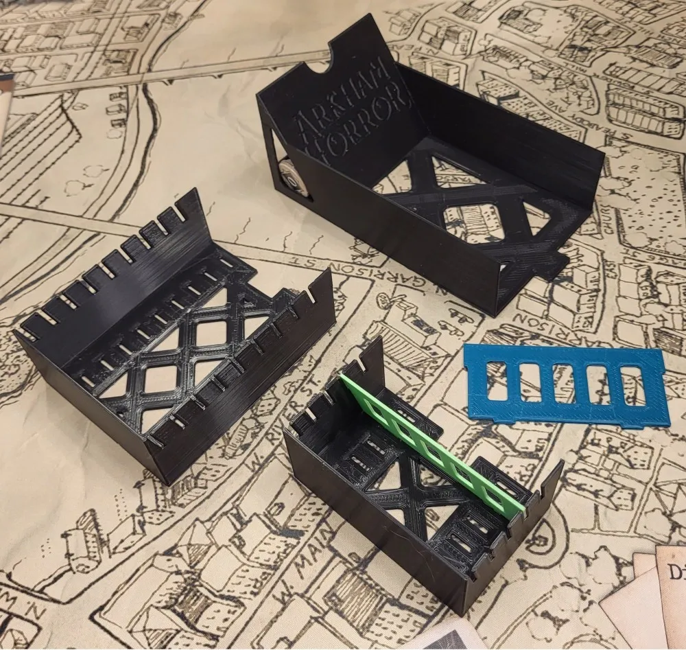 Arkham Horror LCG: Card Storage Trays for New Game Box Size by  Spinodal_Zeugma | Download free STL model | Printables.com