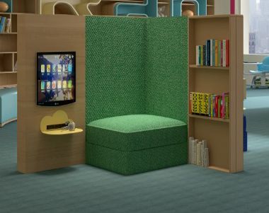 Shelving and seating