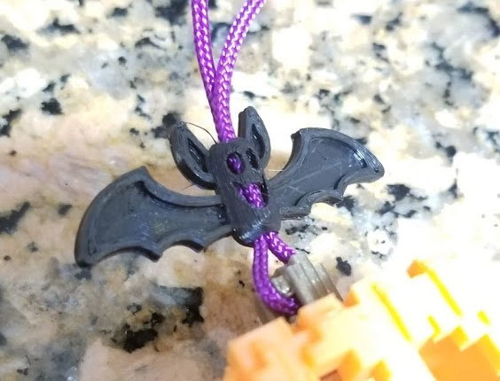Halloween Bat Bead