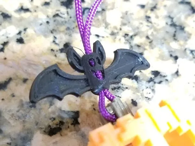 Halloween Bat Bead