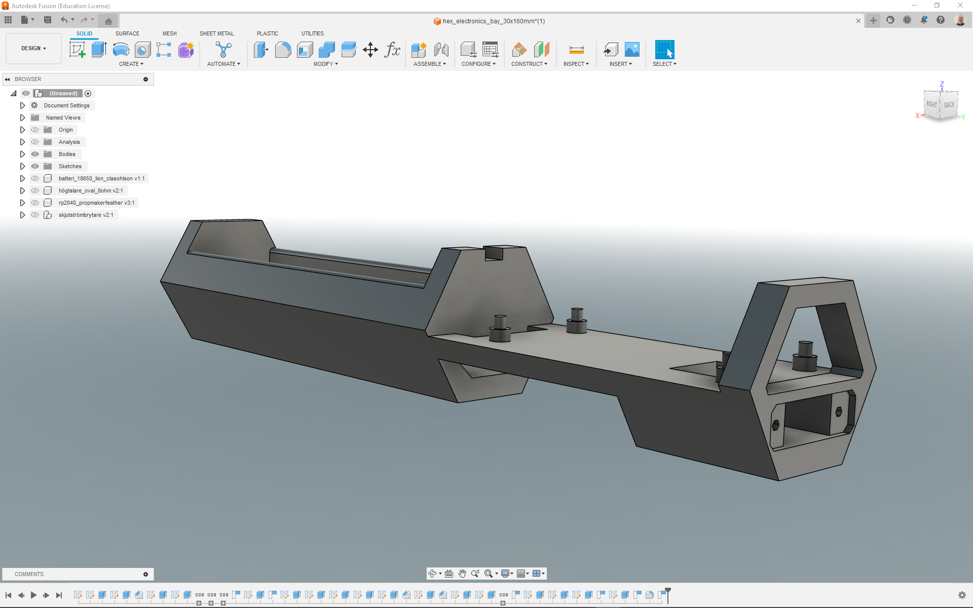 Lightsaber electronics carrier — miniatura 3