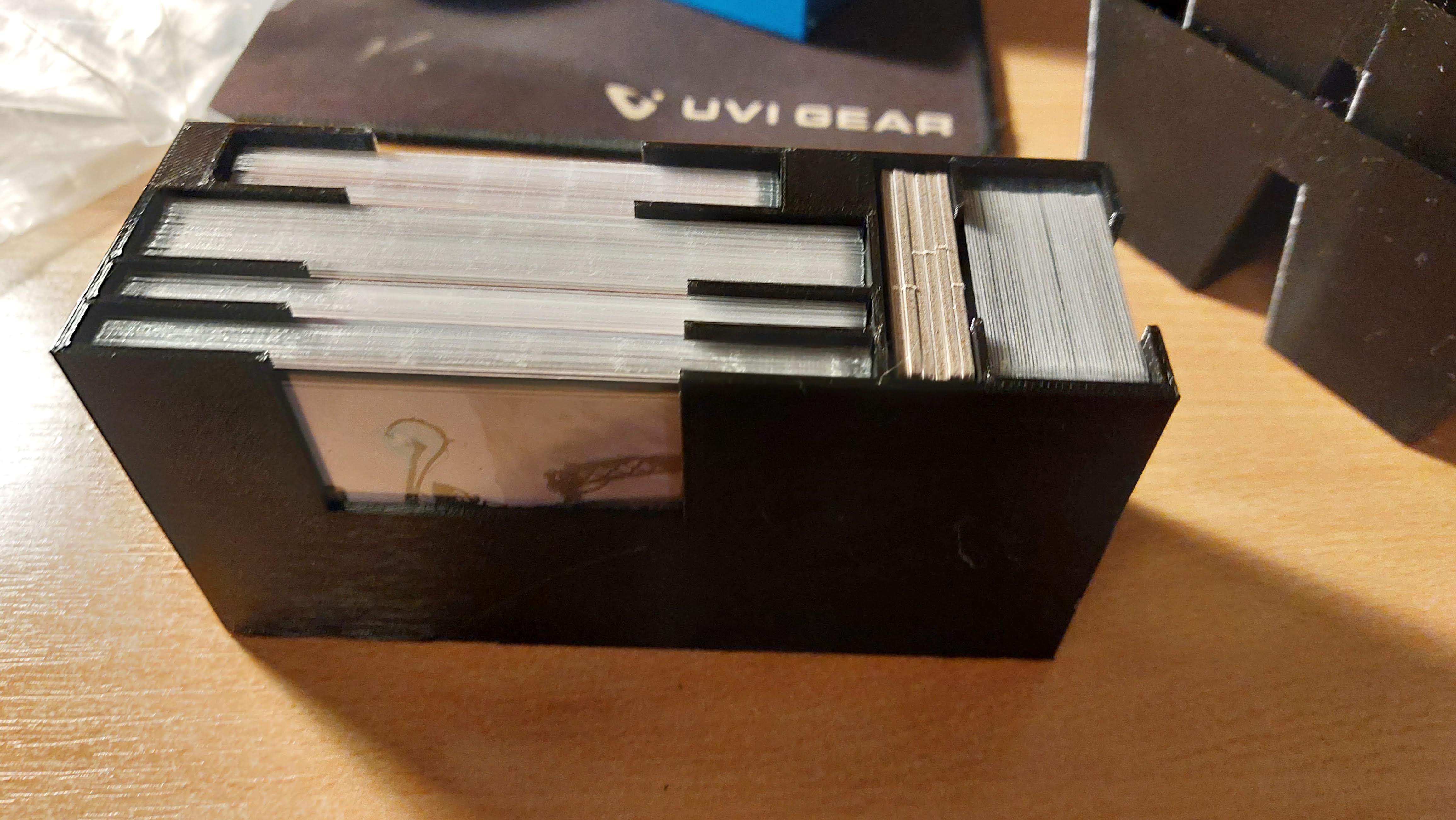Scythe Card Holder with sleeves