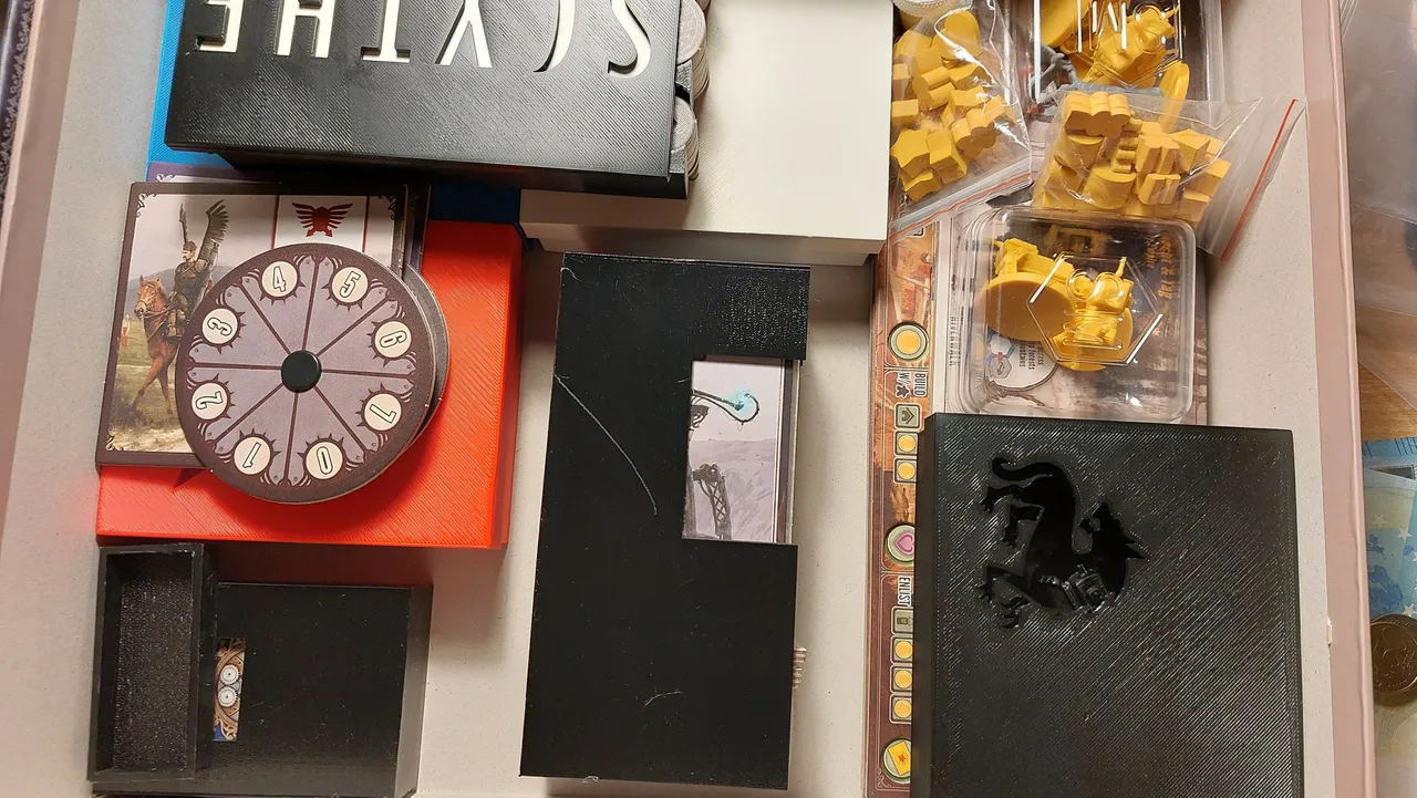 Scythe Card Holder with sleeves by Carpusina | Download free STL model |  Printables.com