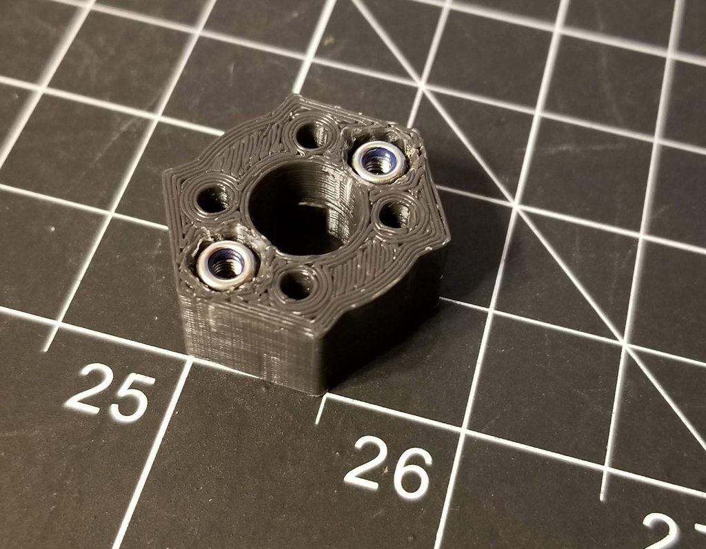 Anti backlash nut adapter for the Ender 3 by MyStoopidStuff | Download ...