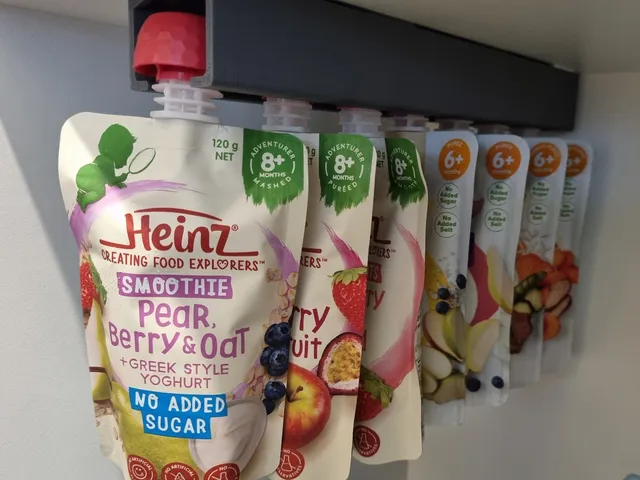 Baby Food Yogurt Pouch Hanging Storage Holder