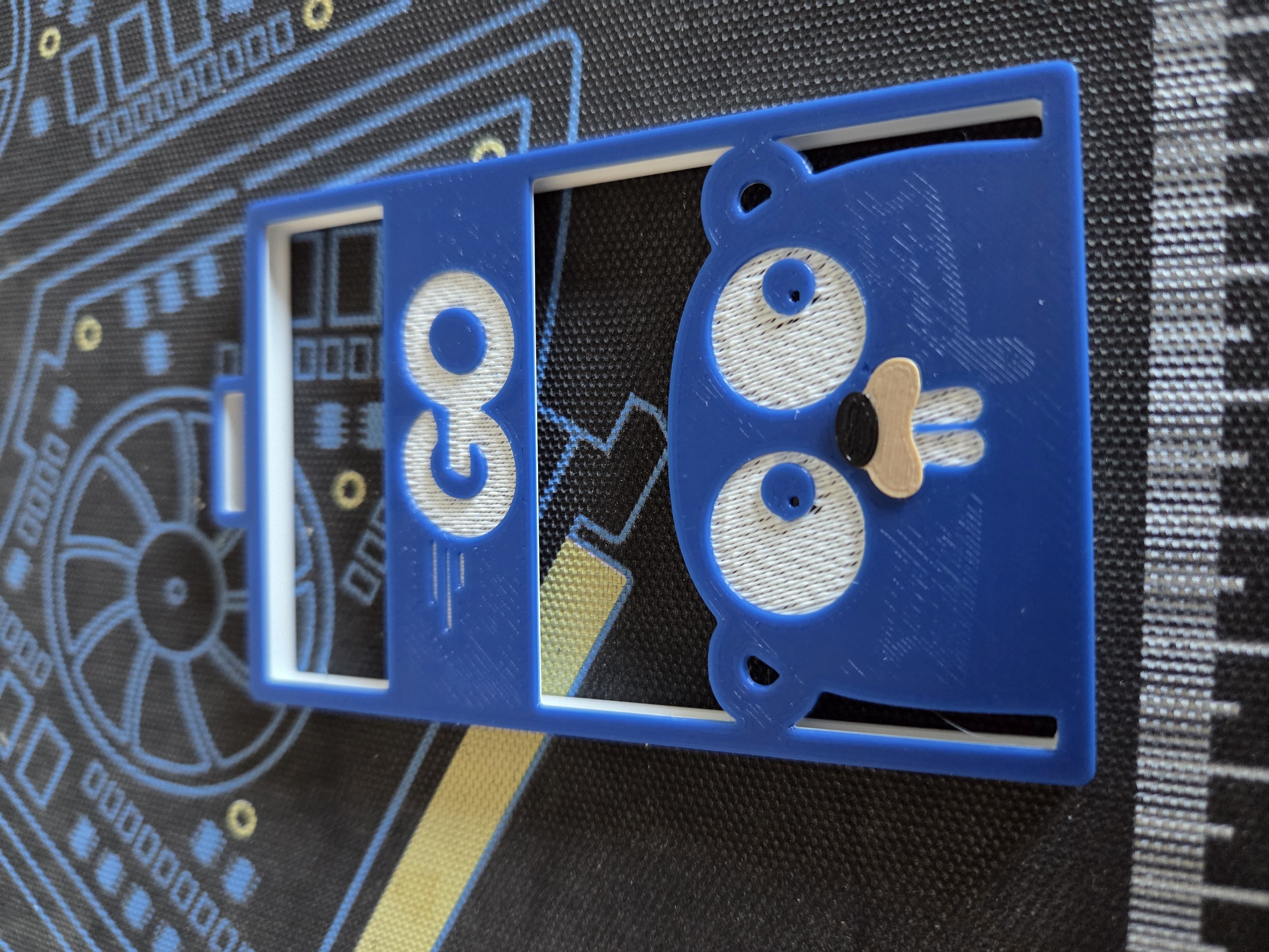 Gopher Badge Holder w/ Nose 3D model
