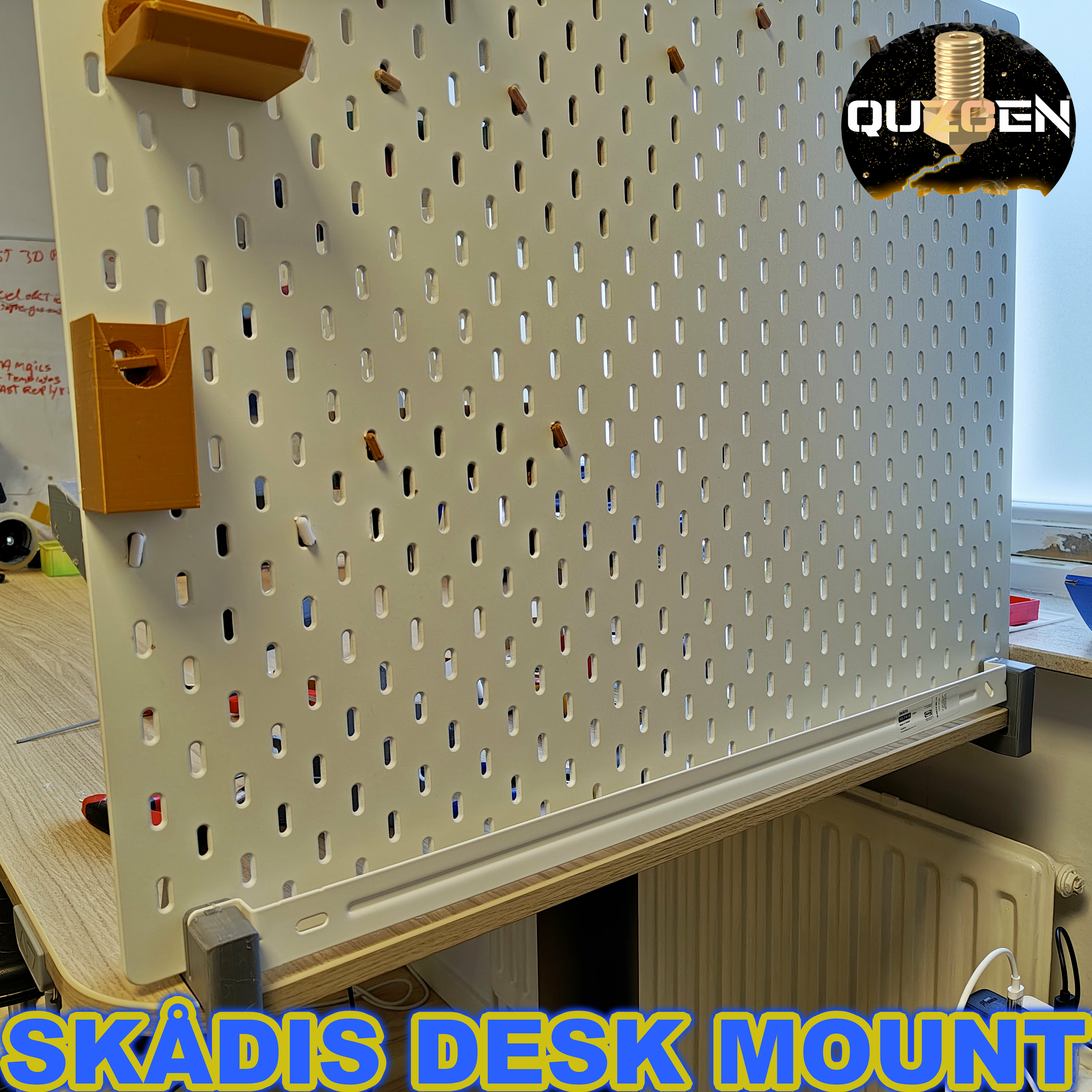 Skadis desk mount