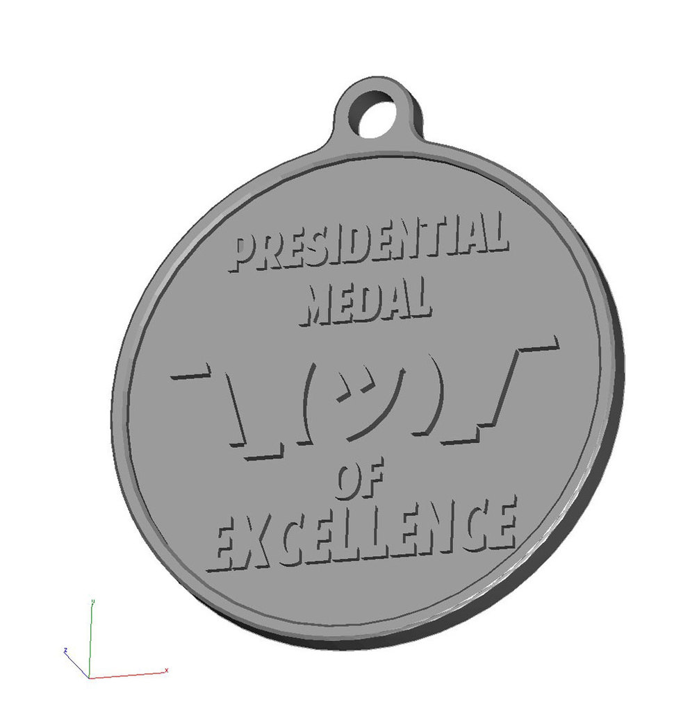 Shruggie Medal of Excellence