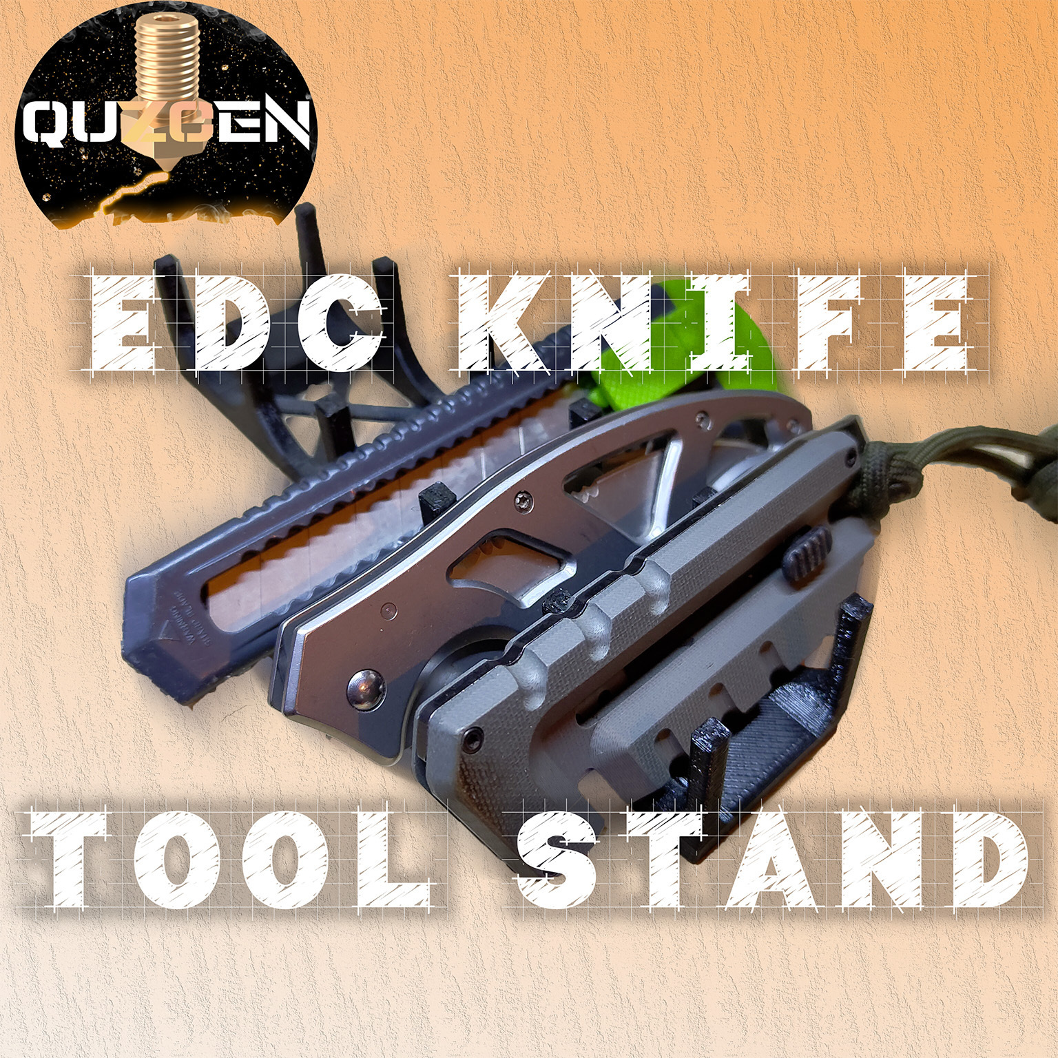 Miniatura 2 do modelo 3D Knife Stand