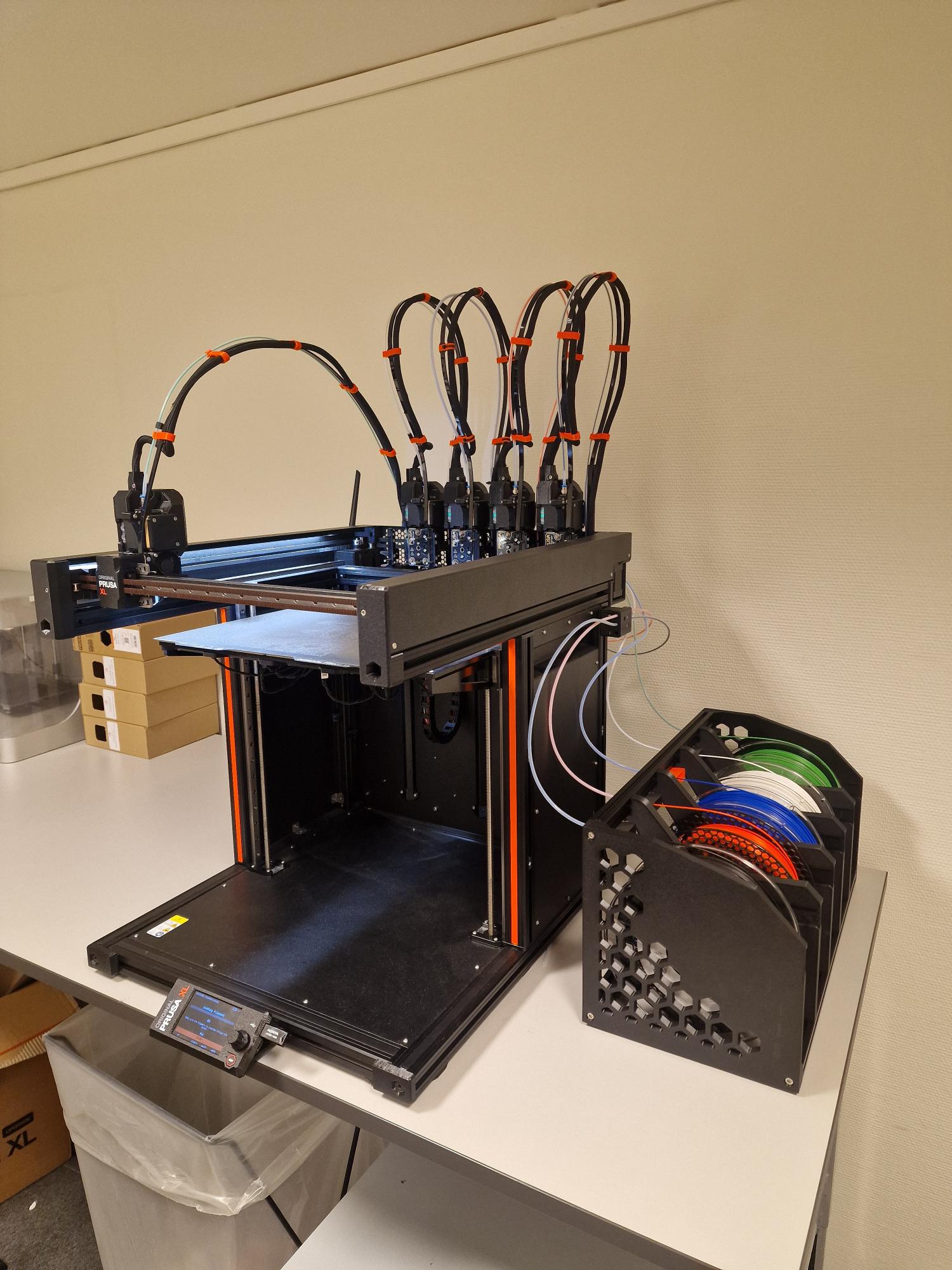 Filament Spool Rack by anhaga | Download free STL model | Printables.com