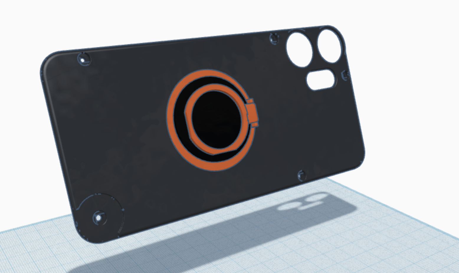 Spinning Grip for CMF Pro Phone 2 (POC) 3D model thumbnail