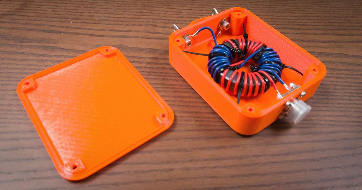 Universal FT240 Balun / Unun Box by Lukáš OK1ECH | Download free STL ...