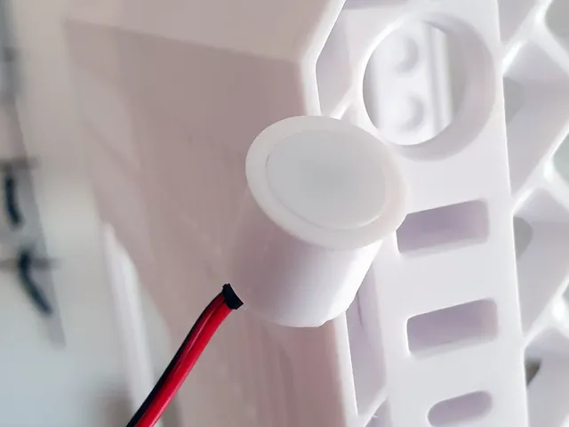 PC power/reset button, 16mm