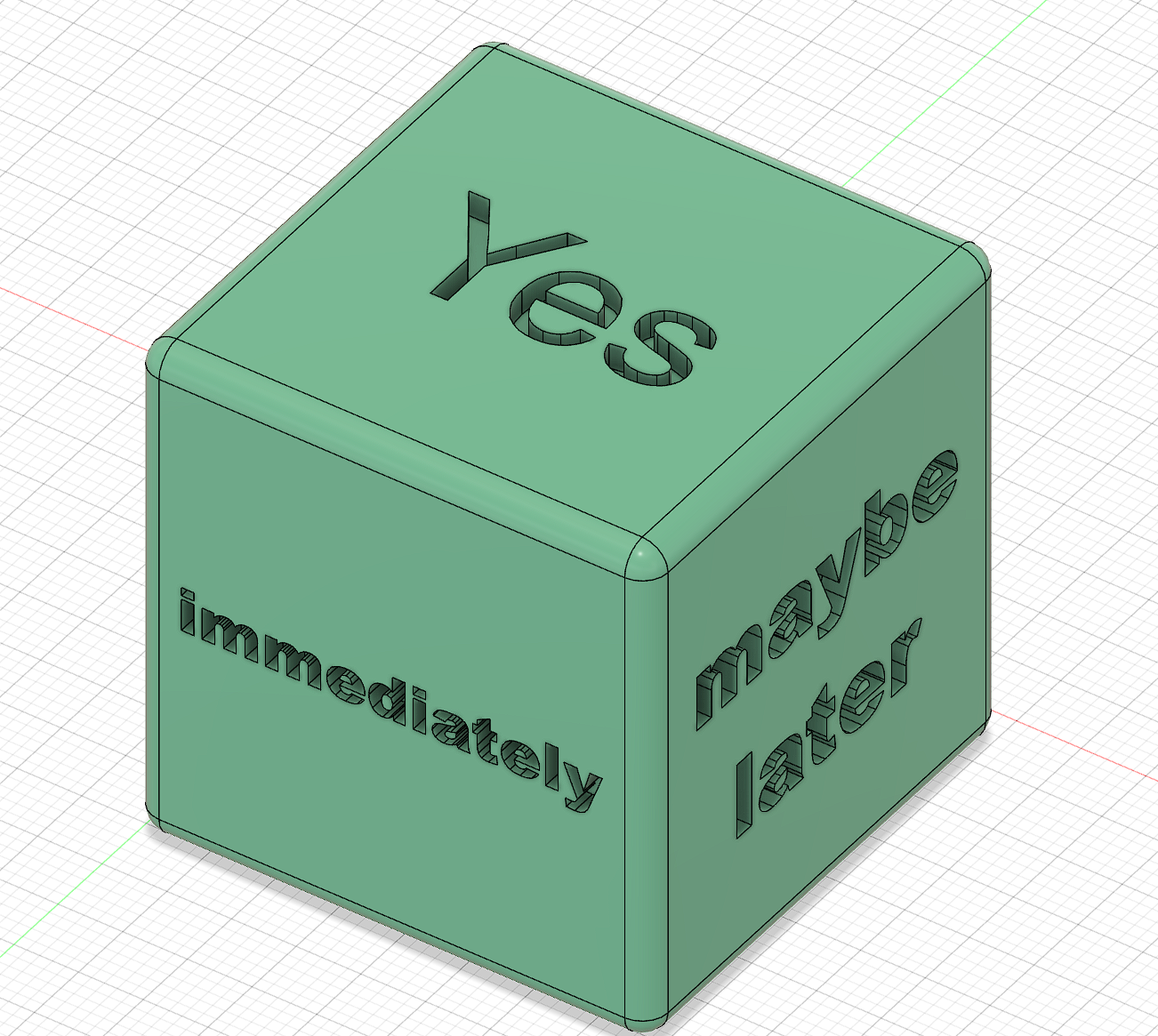 Decision dice V1