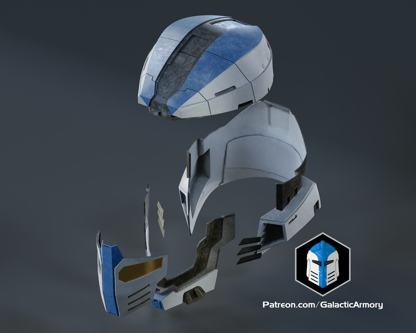 Galactic Armory Spartan Helmet by Galactic Armory | Download free STL ...