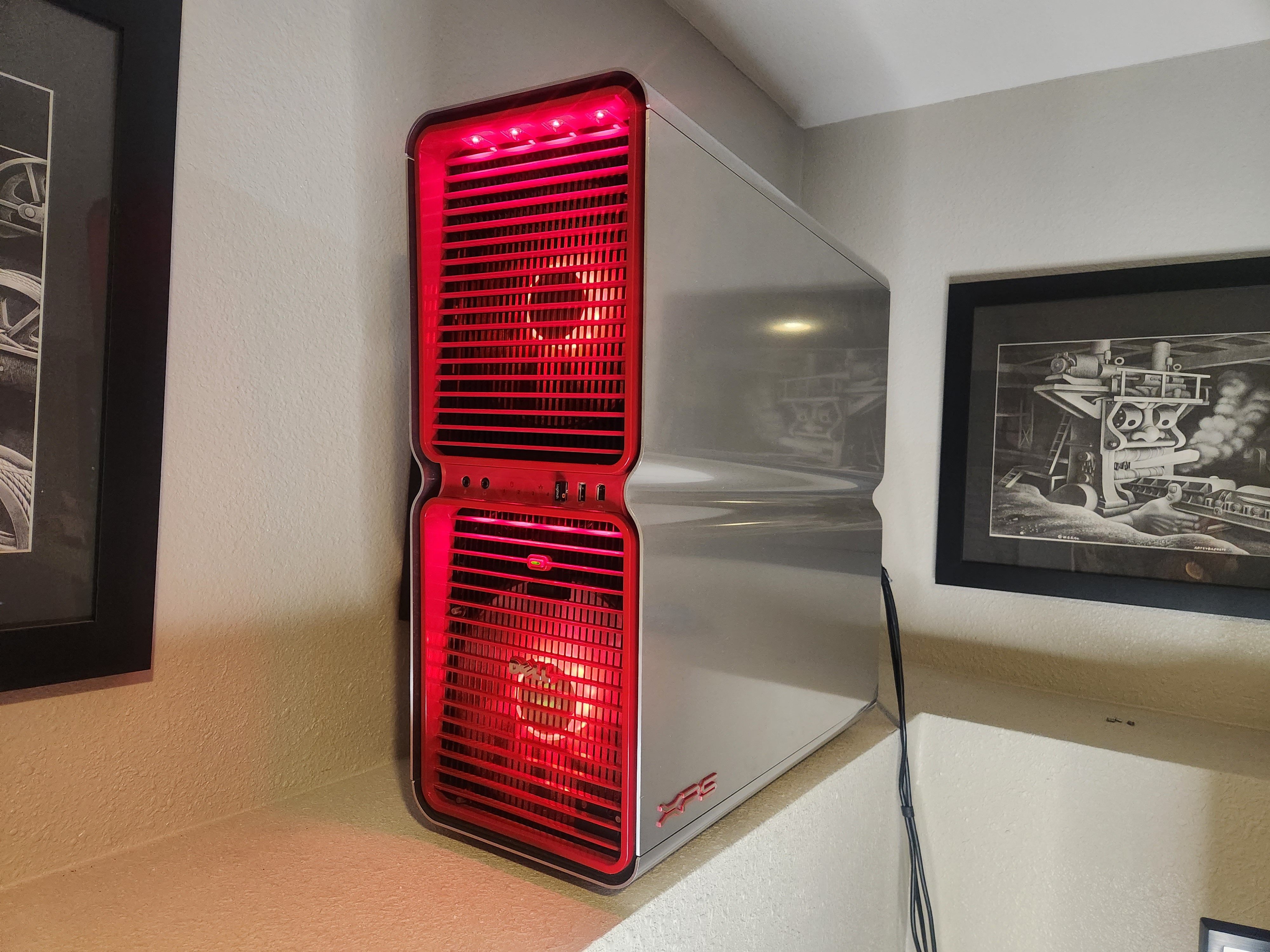 Dell XPS 720 Airflow Top Front Panel Mod