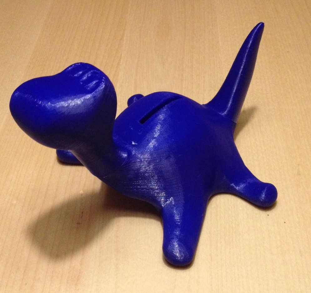 DinoBank - a Dinosaur-shaped piggybank
