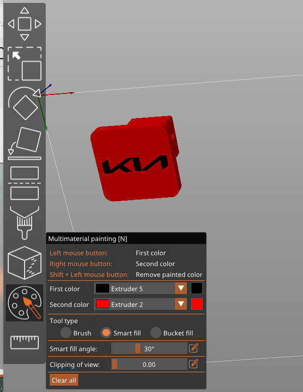 Kia trailer hitch cover by Maturity Download free STL model