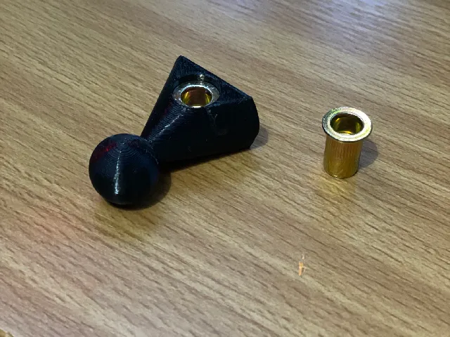 Tripod-Mounted Ball Mount for Phone Mount