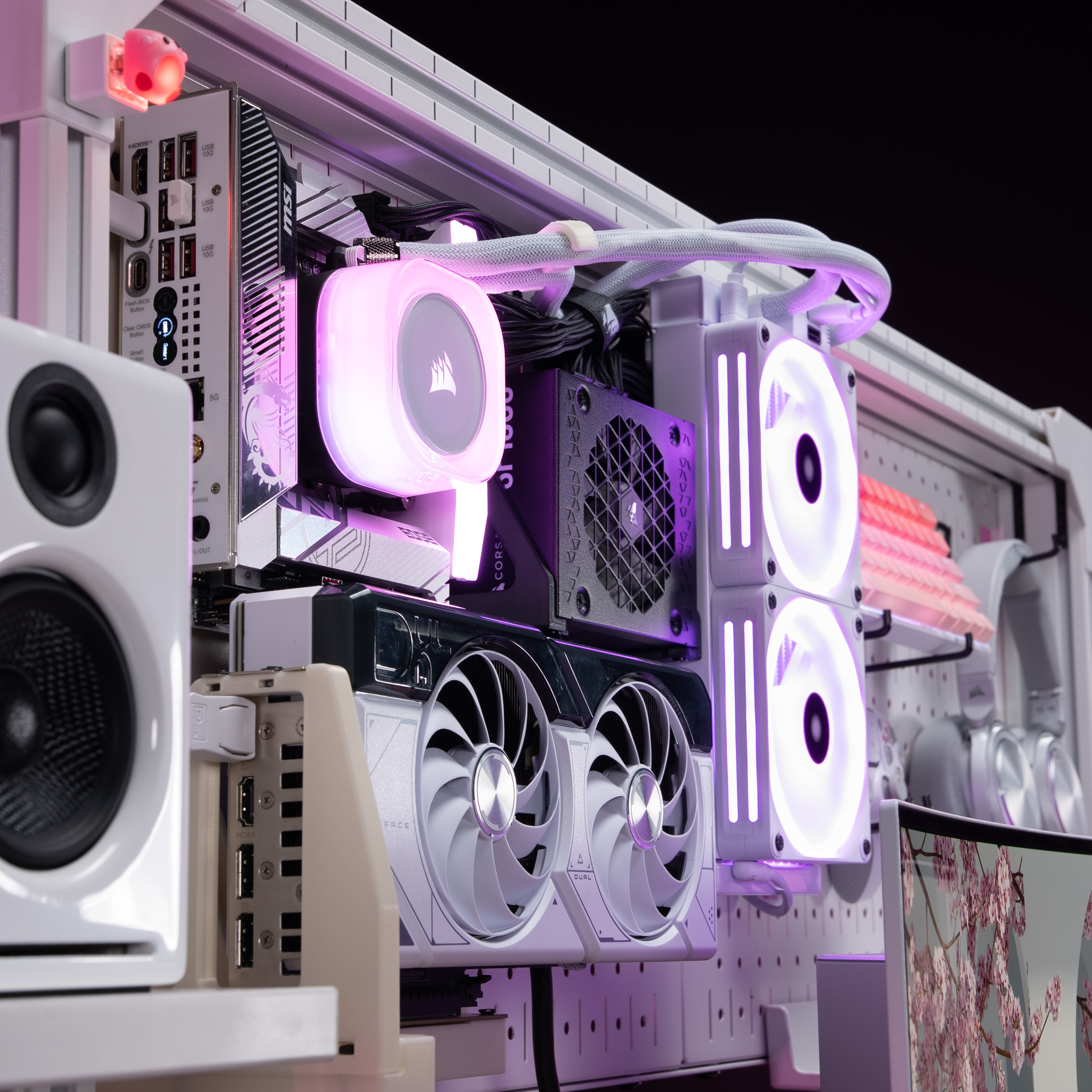 Miniatura 5 do modelo 3D 3D printable open frame PC case