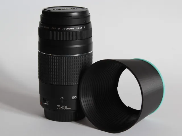 Long lens hood for CANON EF/EFS - 58 mm ø lenses