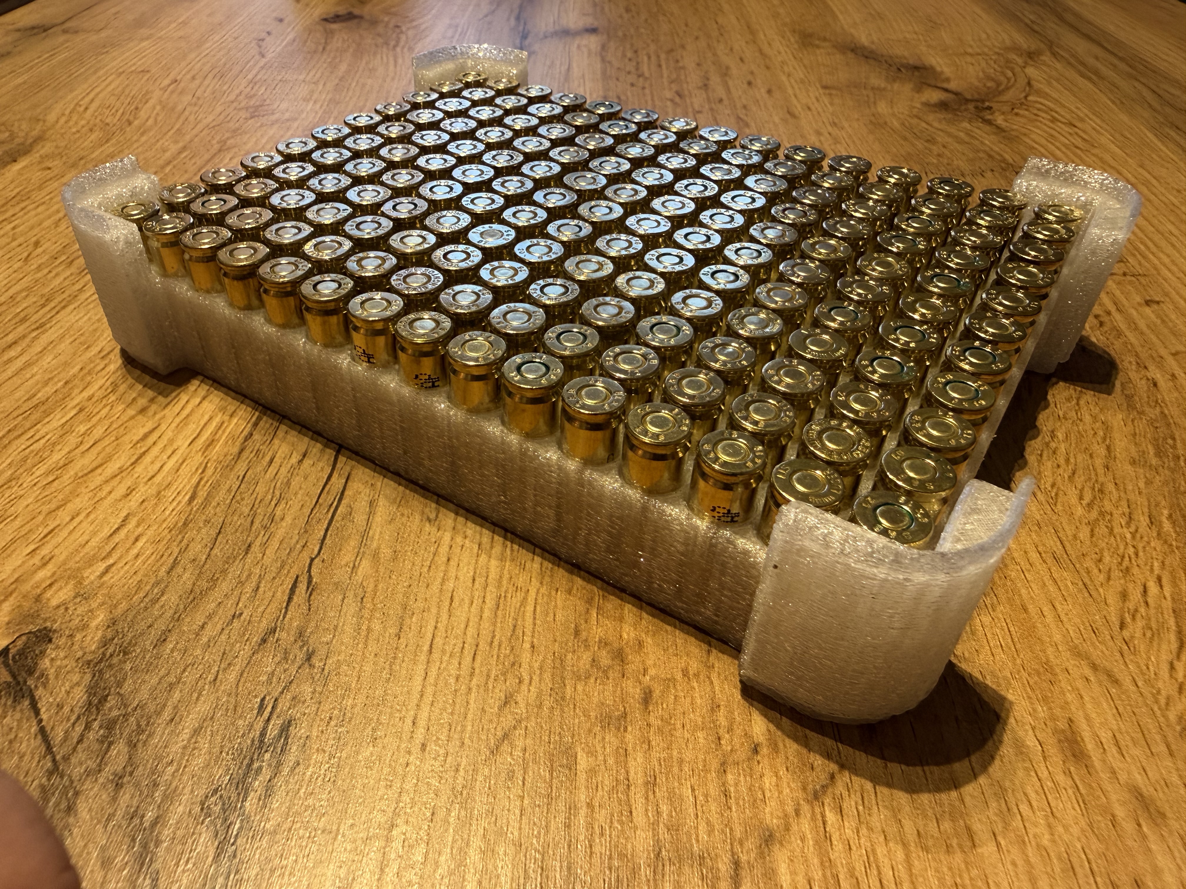 9mm Luger Modular Bullet Holder - Stackable System