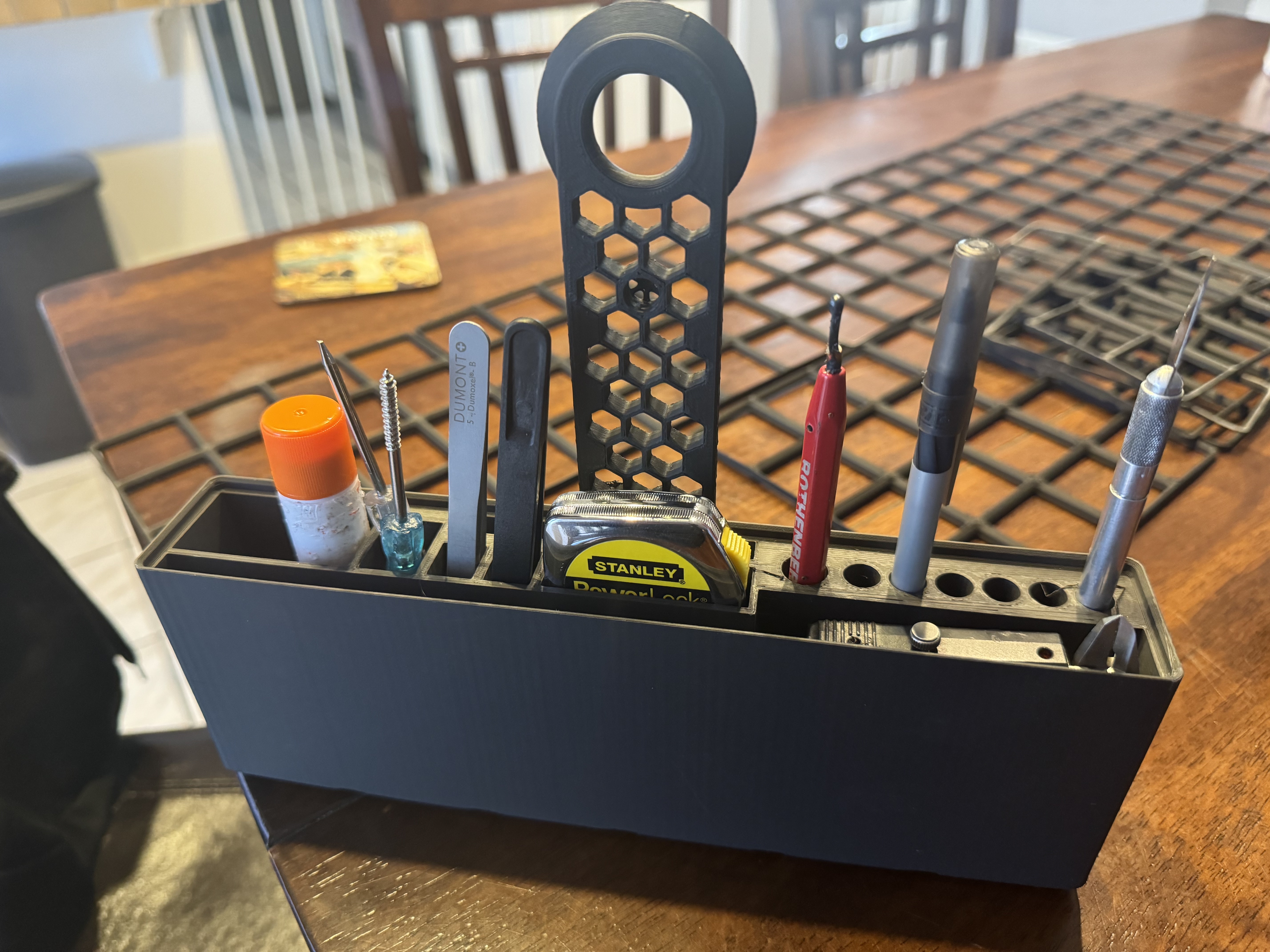 Miniatura 2 do modelo 3D 3D printer tools holder