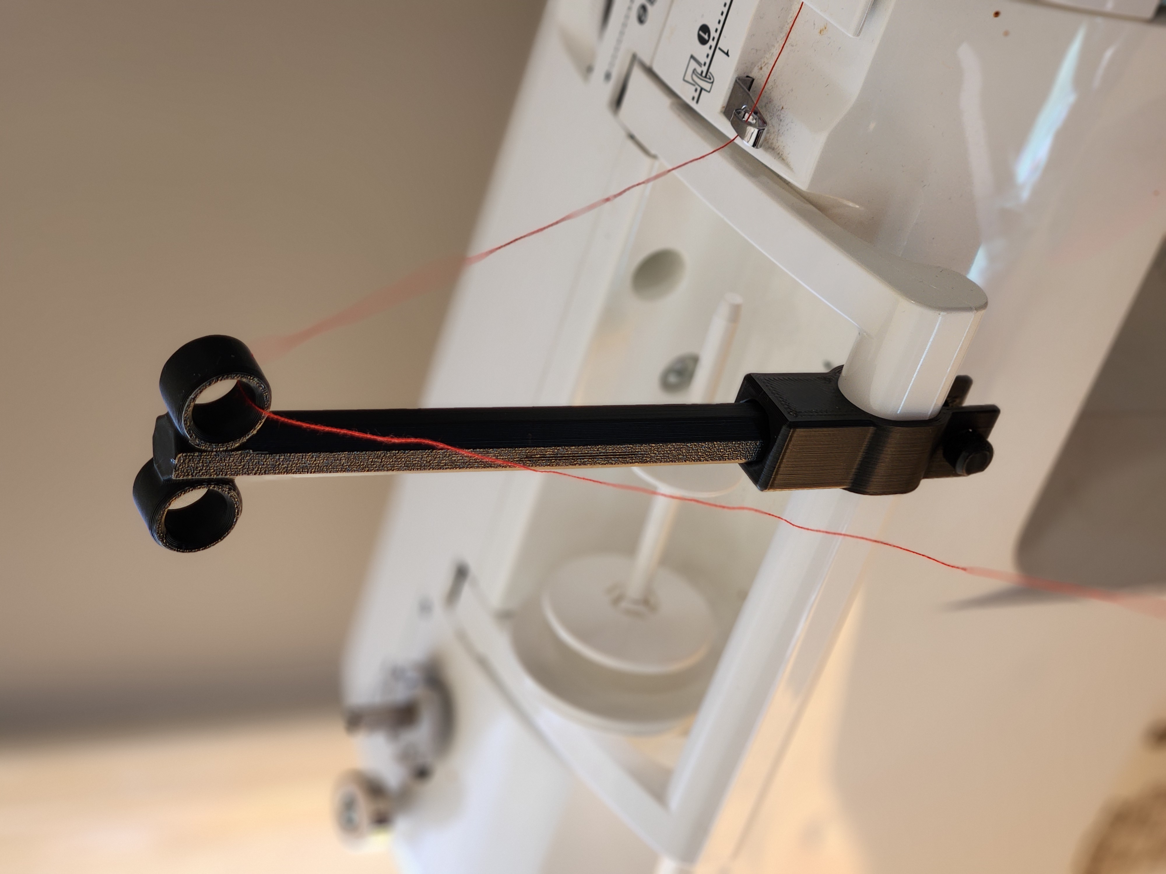Large Spool Thread Guide (Handle Clamp Sewing Machine Extender)