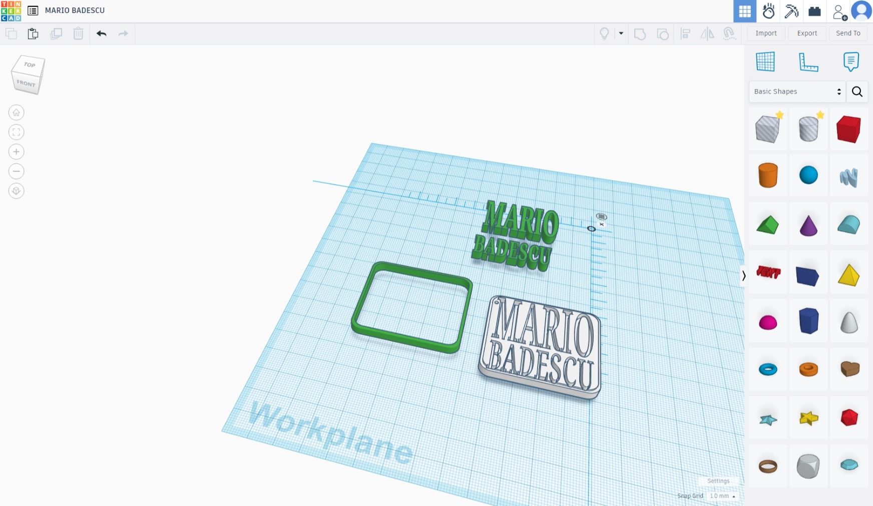 Mario badescu key chain by judah shabot | Download free STL model ...