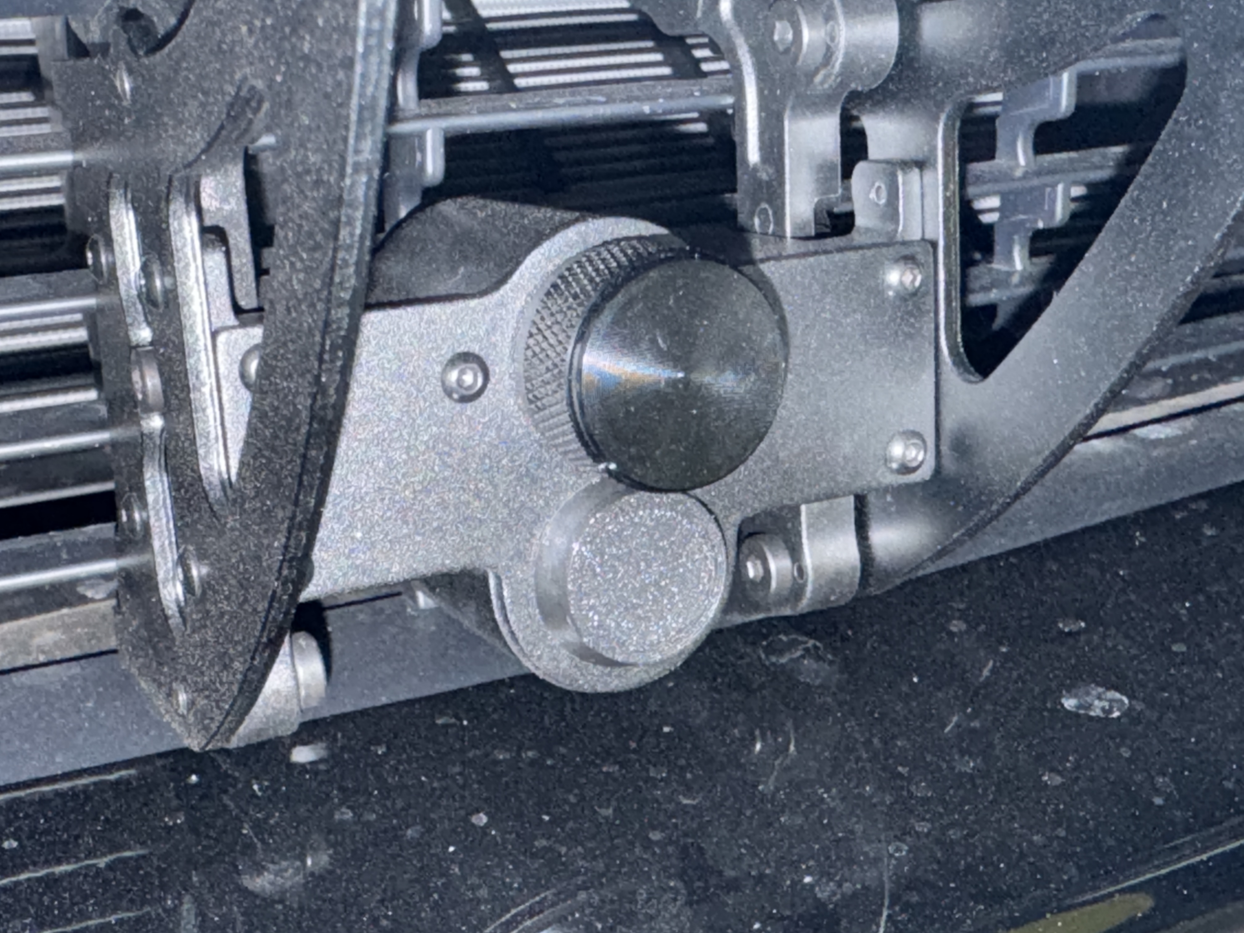 License Plate Mount Key Hole Cover