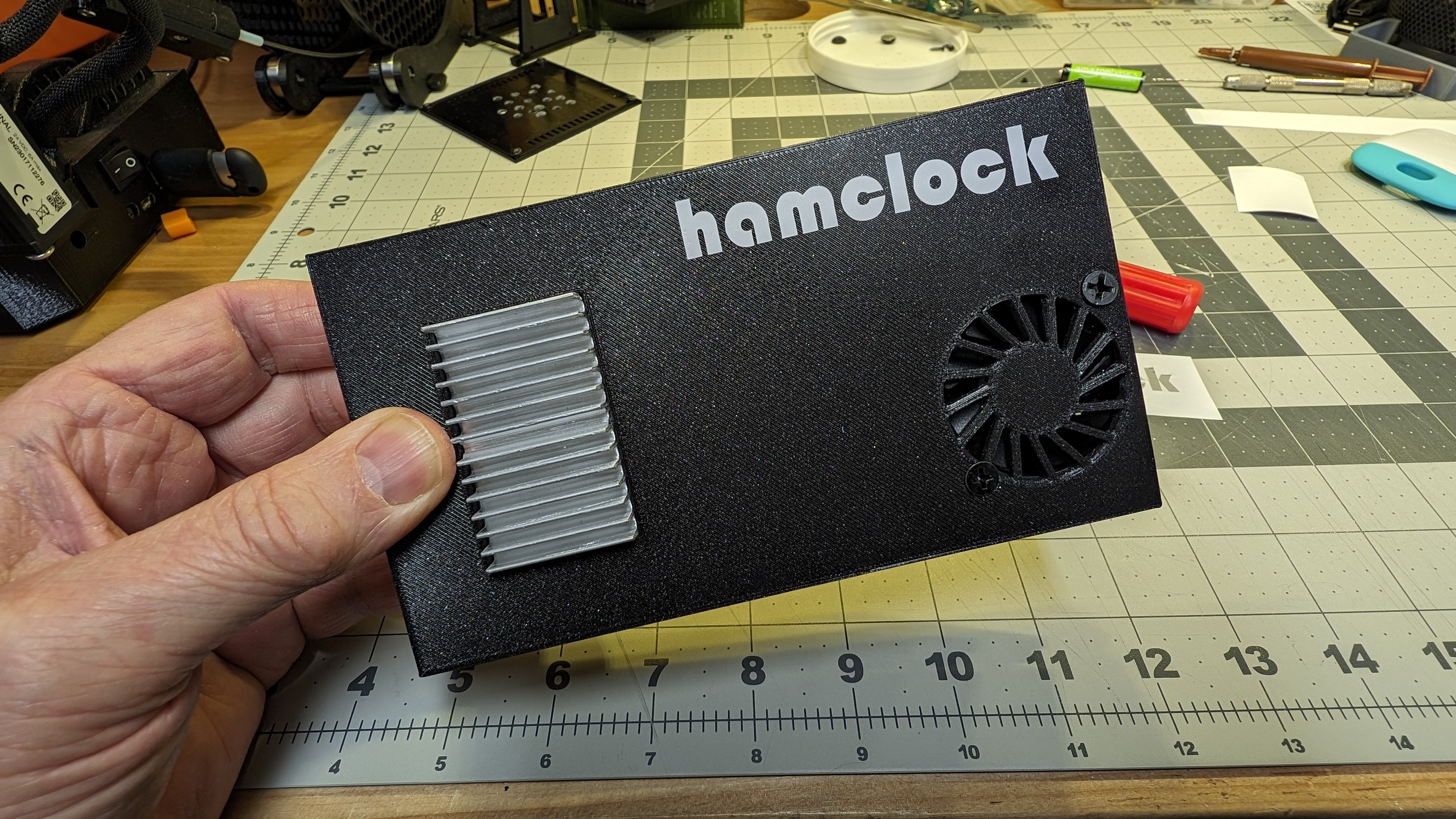 Inovato Quadra HamClock case